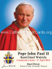 Oct 22nd: Special Limited Edition Commemorative Pope John Paul II Canonization Magnet